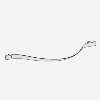 Rankšluosčio laikiklis dvigubam Laufen PALACE praustuvui 814706/8, spalva - chromas 